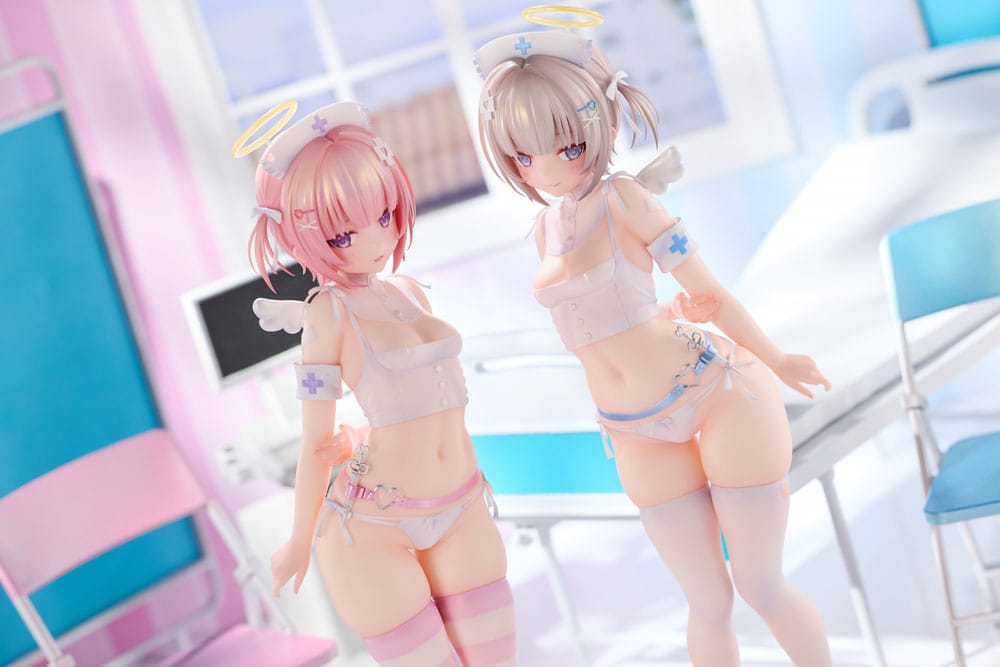 Original Character Statue 1/6 Suzu & Nagi Illustrated by Kuma 4-gou Set Edition 27 cm P068741