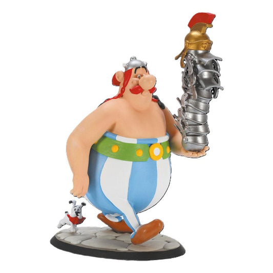 Asterix Statue Obelix Stack of Helmets and Dogmatix 21 cm P053975