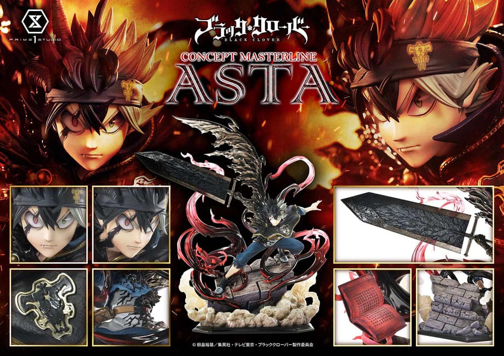 Black Clover Concept Masterline Series Statue 1/6 Asta Exclusive Ver. 50 cm P054064