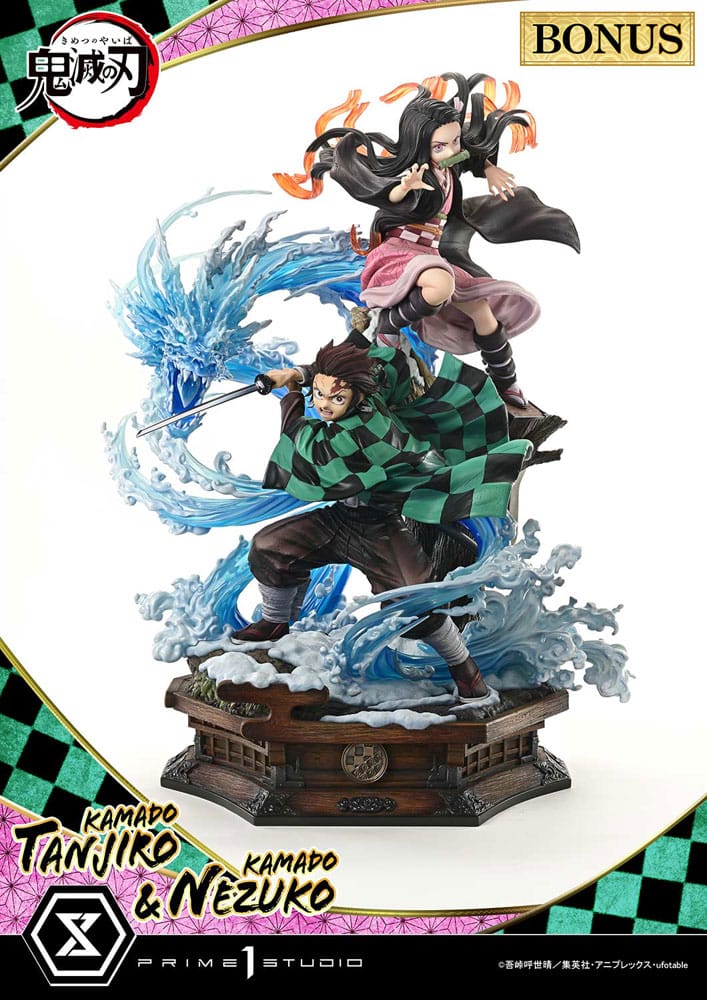 Demon Slayer: Kimetsu no Yaiba Concept Masterline Series Statue 1/6 Nezuko & Tanjiro Ultimate Bonus Ver. 56 cm P065945