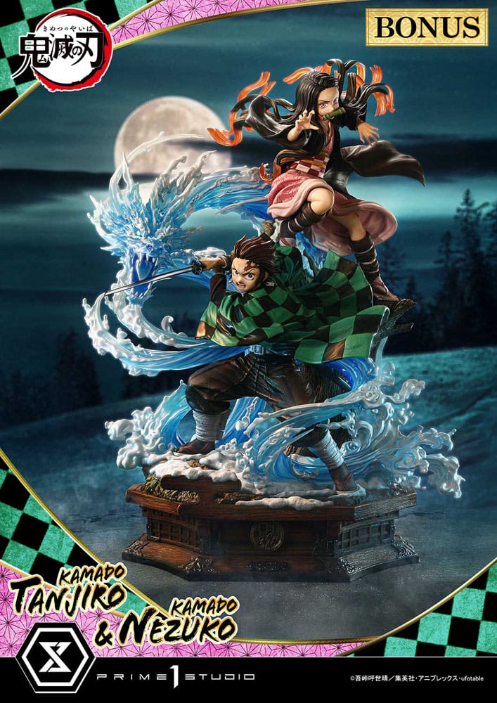 Demon Slayer: Kimetsu no Yaiba Concept Masterline Series Statue 1/6 Nezuko & Tanjiro Ultimate Bonus Ver. 56 cm P065945
