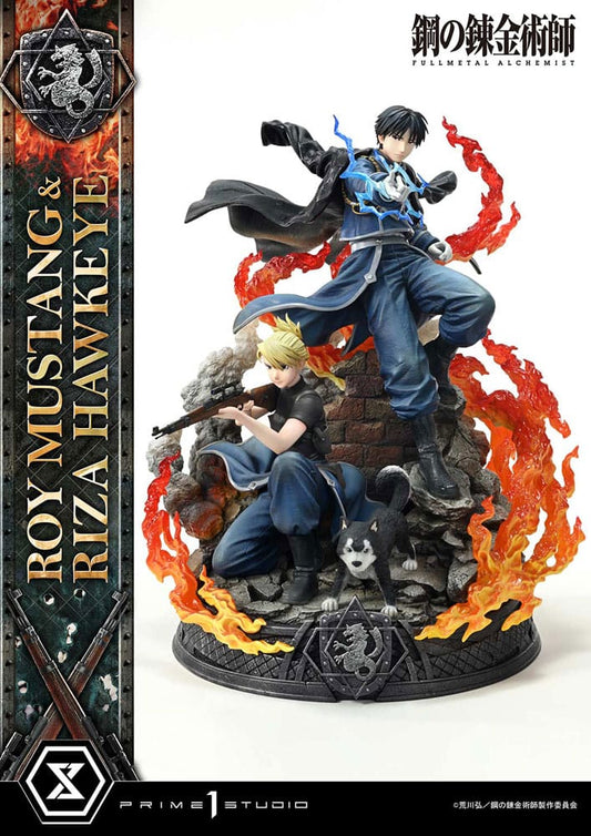 Fullmetal Alchemist Concept Masterline Statue 1/6 Roy Mustang & Riza Hawkeye Regular Version 50 cm P054075