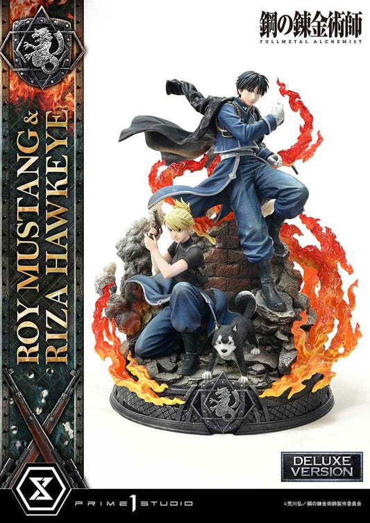 Fullmetal Alchemist Concept Masterline Statue 1/6 Roy Mustang & Riza Hawkeye Deluxe Version 50 cm P054076