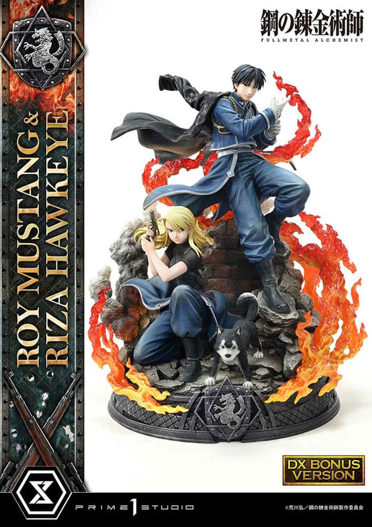 Fullmetal Alchemist Concept Masterline Statue 1/6 Roy Mustang & Riza Hawkeye Deluxe Bonus Version 50 cm P054077