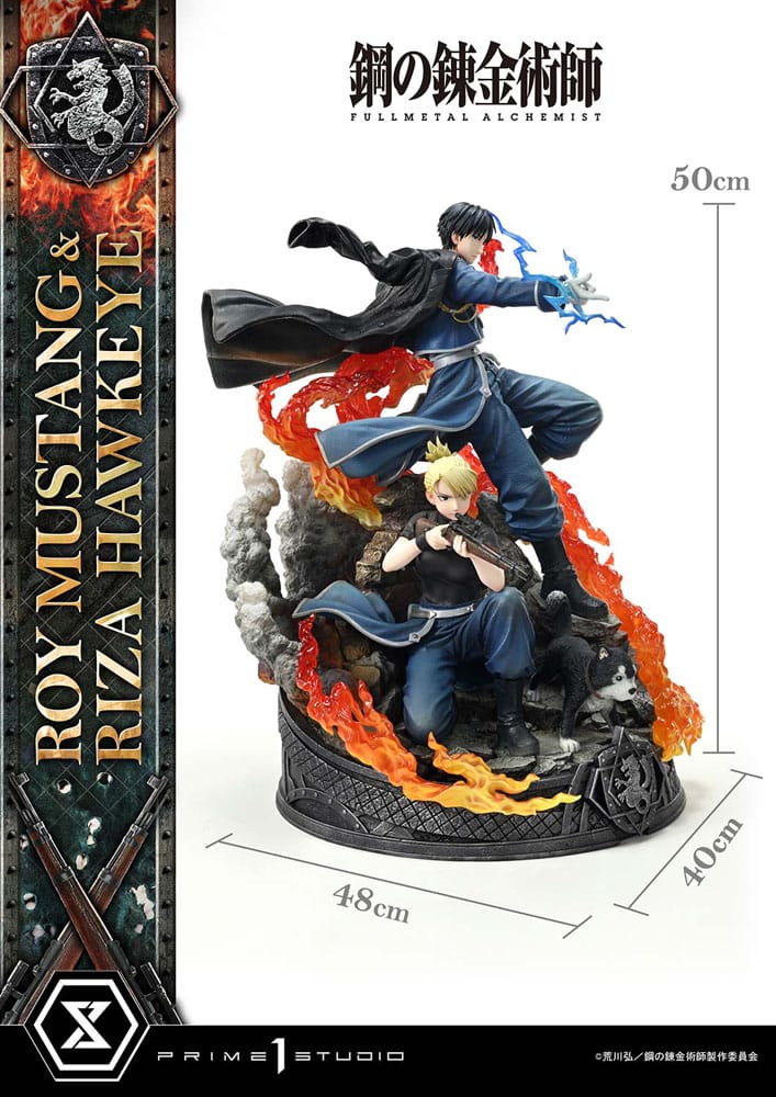 Fullmetal Alchemist Concept Masterline Statue 1/6 Roy Mustang & Riza Hawkeye Deluxe Bonus Version 50 cm P054077