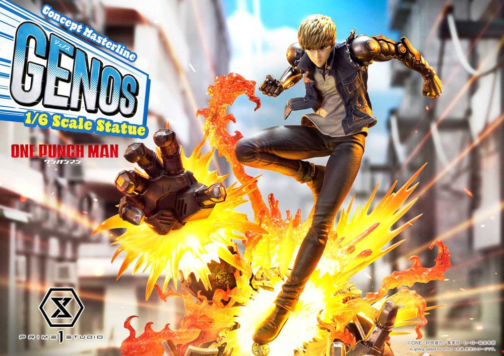 One Punch Man Concept Masterline Series Statue 1/6 Genos 33 cm P054094