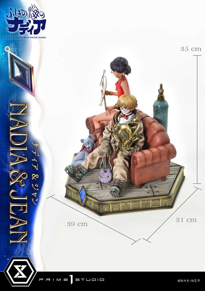 Nadia: The Secret of Blue Water Concept Masterline Series Statue 1/6 Nadia & Jean 35 cm P054096