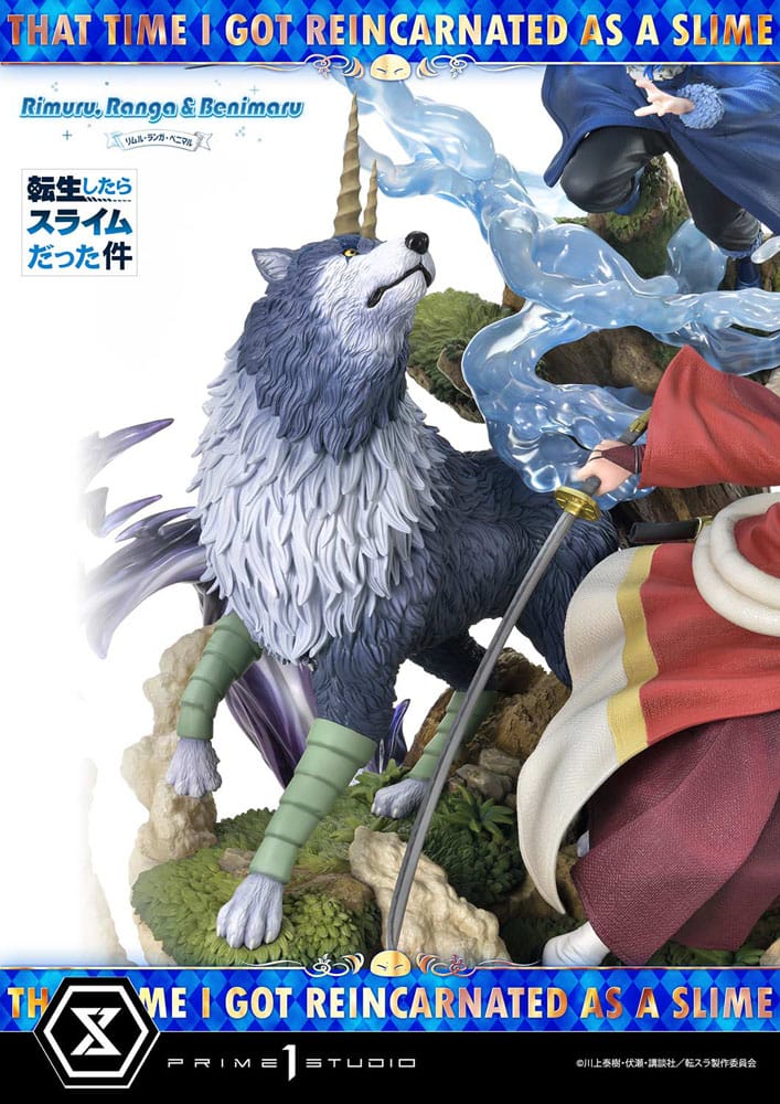 That Time I Got Reincarnated as a Slime Concept Masterline Series Statue 1/6 Rimuru, Ranga and Benimaru Deluxe Version 59 cm P054099