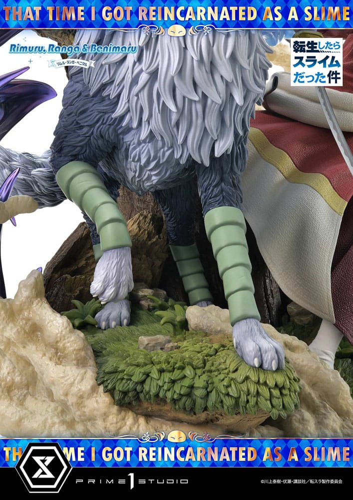 That Time I Got Reincarnated as a Slime Concept Masterline Series Statue 1/6 Rimuru, Ranga and Benimaru Deluxe Version 59 cm P054099