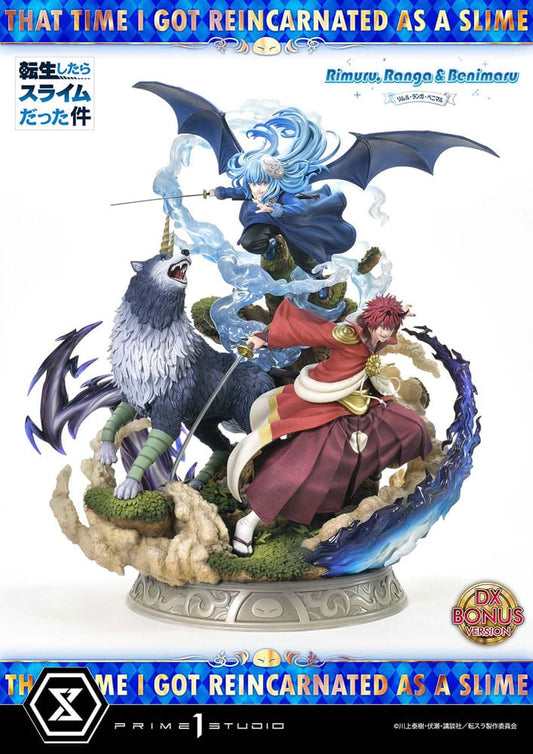 That Time I Got Reincarnated as a Slime Concept Masterline Series Statue 1/6 Rimuru, Ranga and Benimaru Deluxe Bonus Version 59 cm P054100