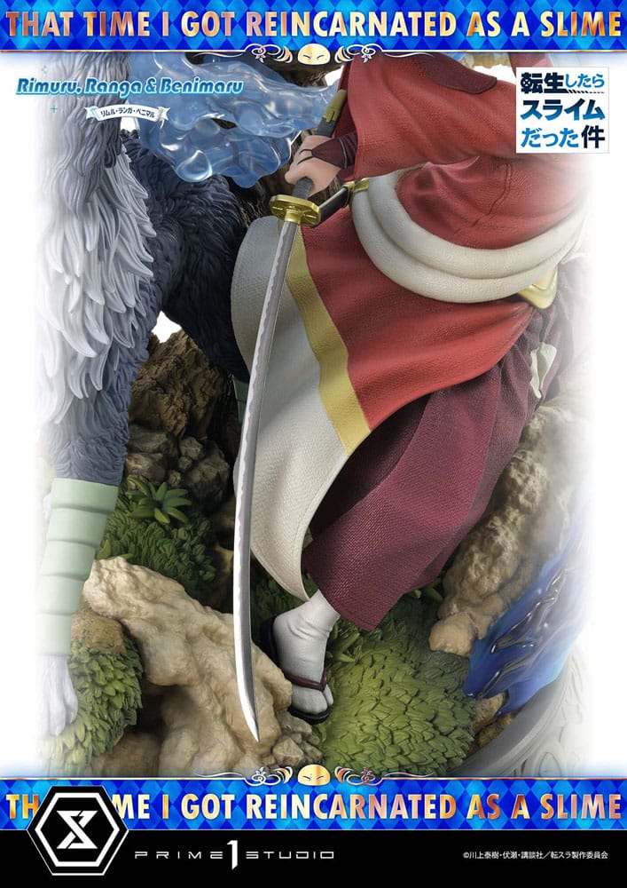 That Time I Got Reincarnated as a Slime Concept Masterline Series Statue 1/6 Rimuru, Ranga and Benimaru Deluxe Bonus Version 59 cm P054100