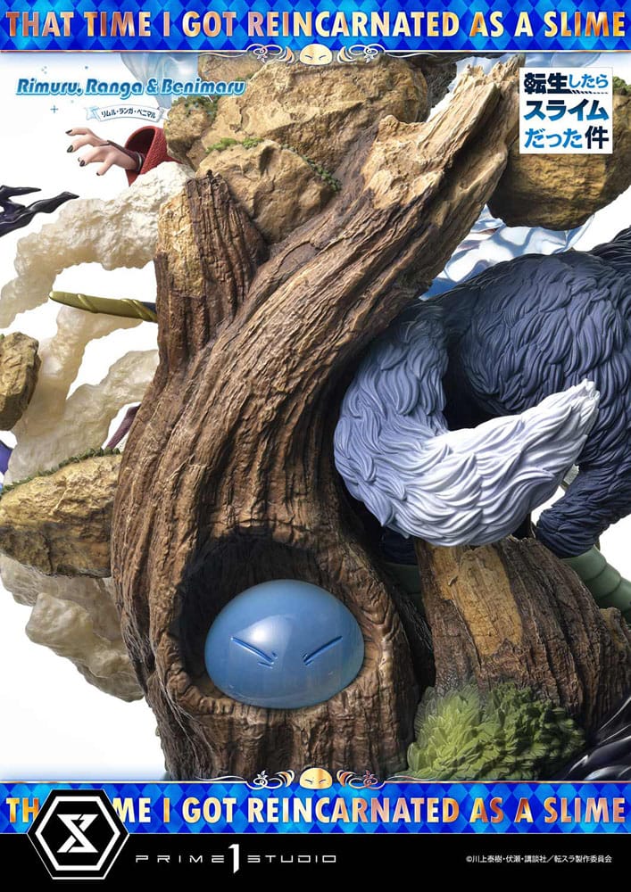 That Time I Got Reincarnated as a Slime Concept Masterline Series Statue 1/6 Rimuru, Ranga and Benimaru Deluxe Bonus Version 59 cm P054100