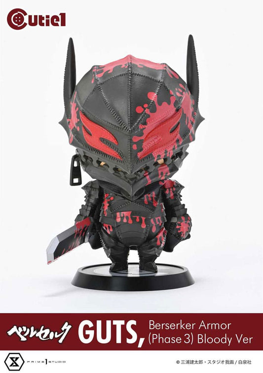 Berserk Cutie1 PVC Figure Guts Berserker Armor (Phase 3) Bloody Ver. 12 cm P054105