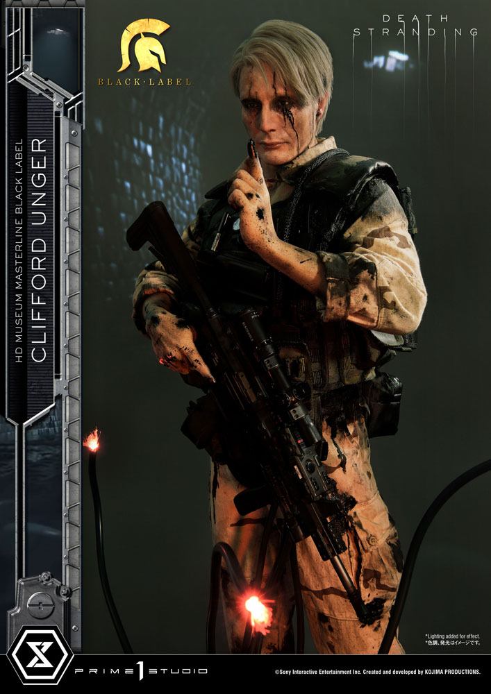 Death Stranding Statue 1/2 Clifford Unger Black Label 103 cm P054109