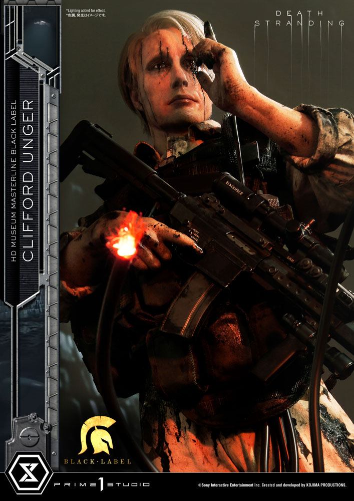 Death Stranding Statue 1/2 Clifford Unger Black Label 103 cm P054109