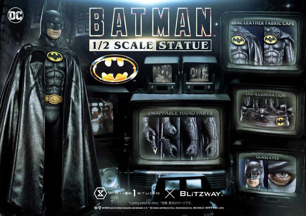 Batman Statue 1/2 Batman 1989 106 cm P054110