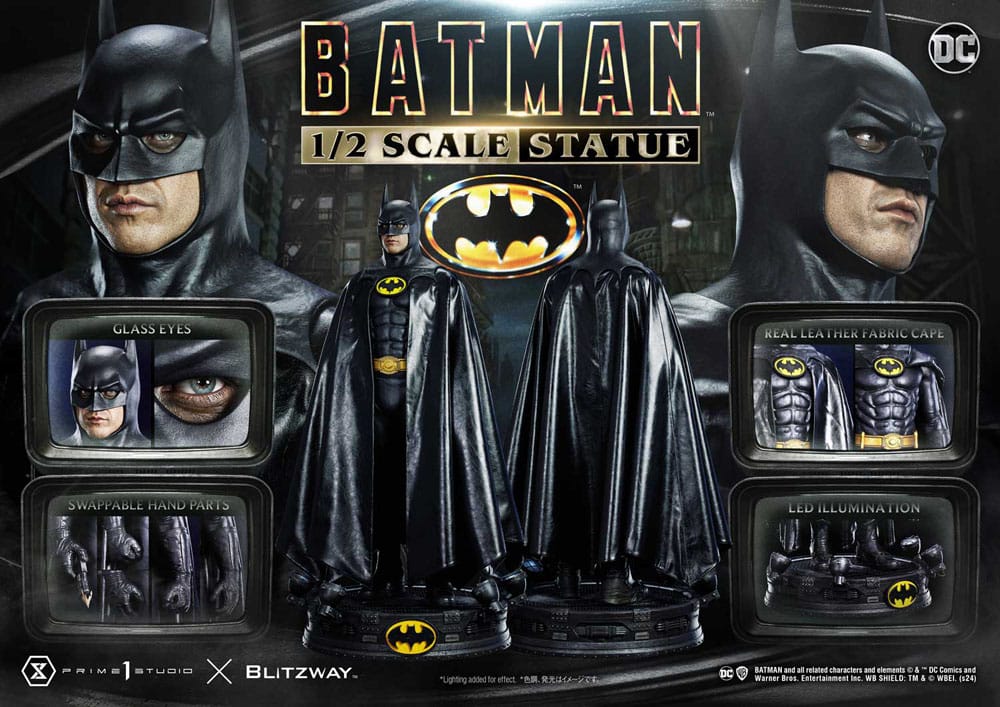 Batman Statue 1/2 Batman 1989 106 cm P054110