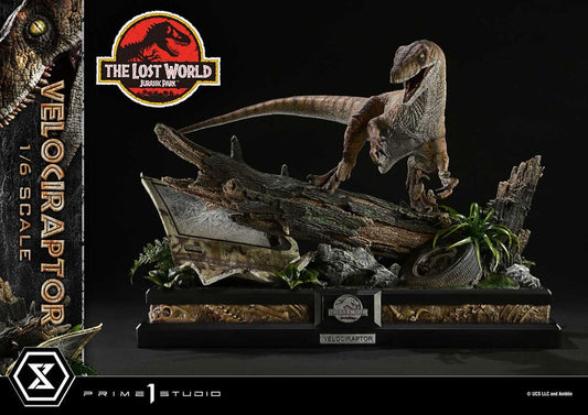 Jurassic Park II Legacy Museum Collection Statue 1/6 Velociraptor 41 cm P054127
