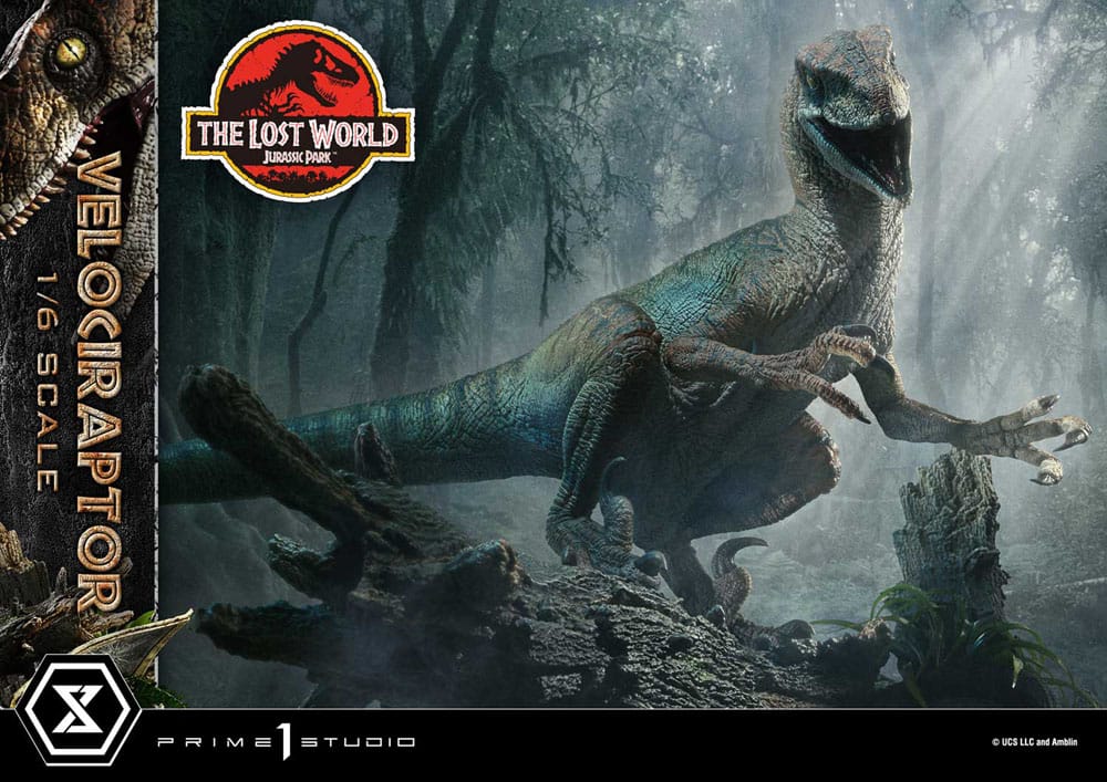 Jurassic Park II Legacy Museum Collection Statue 1/6 Velociraptor 41 cm P054127