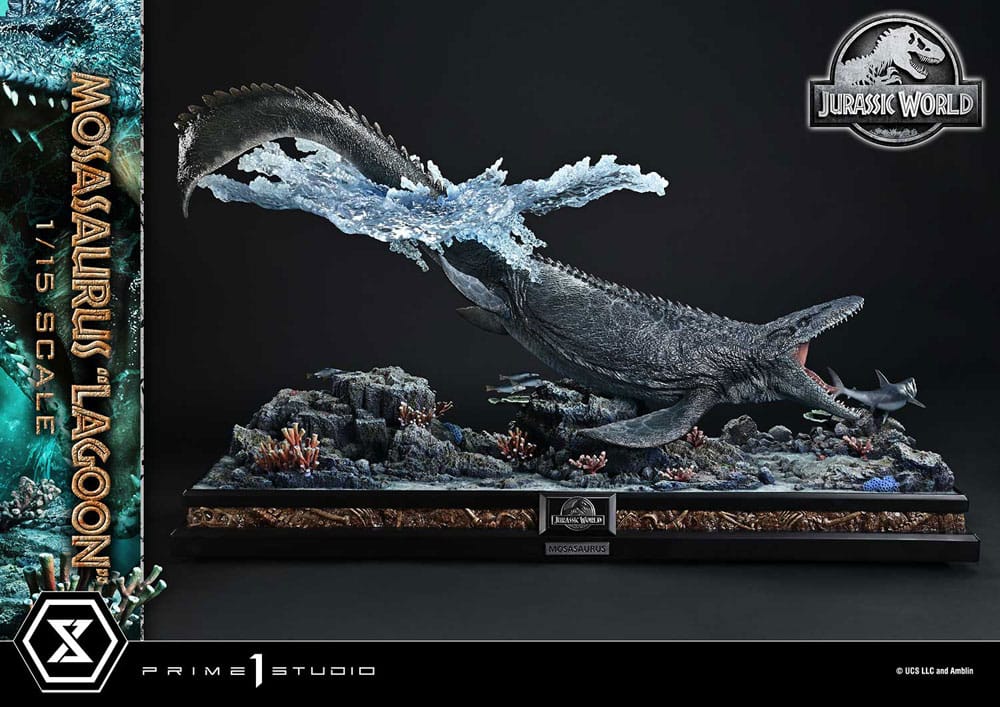Jurassic World Legacy Museum Collection Statue 1/15 Mosasaurus ''Lagoon'' 57 cm P065695