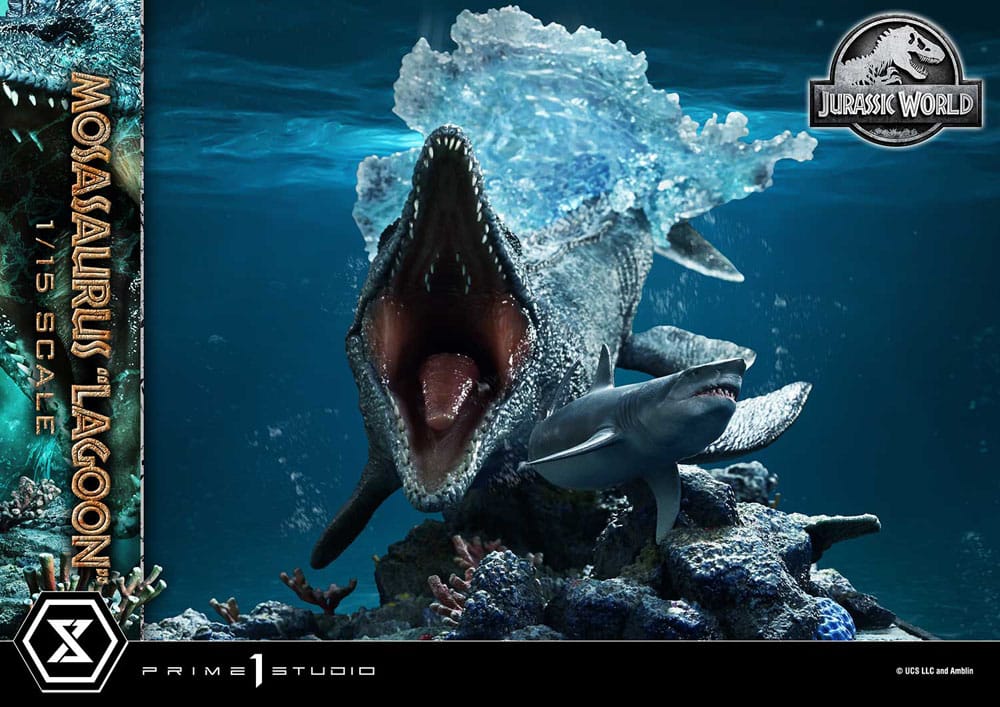 Jurassic World Legacy Museum Collection Statue 1/15 Mosasaurus ''Lagoon'' 57 cm P065695