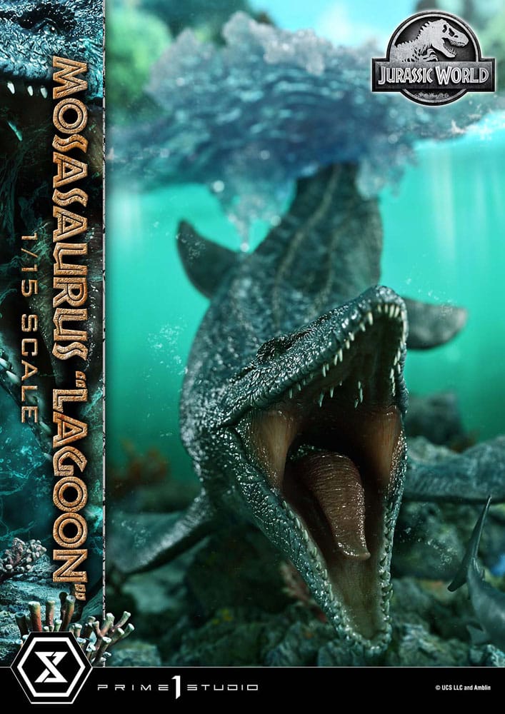Jurassic World Legacy Museum Collection Statue 1/15 Mosasaurus ''Lagoon'' Bonus Version 57 cm P065696