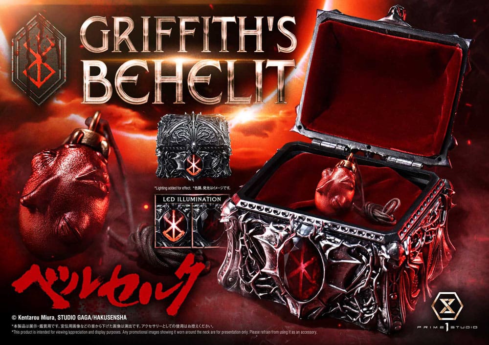 Berserk Life Scale Statue Griffith's Behelit 6 cm P069099