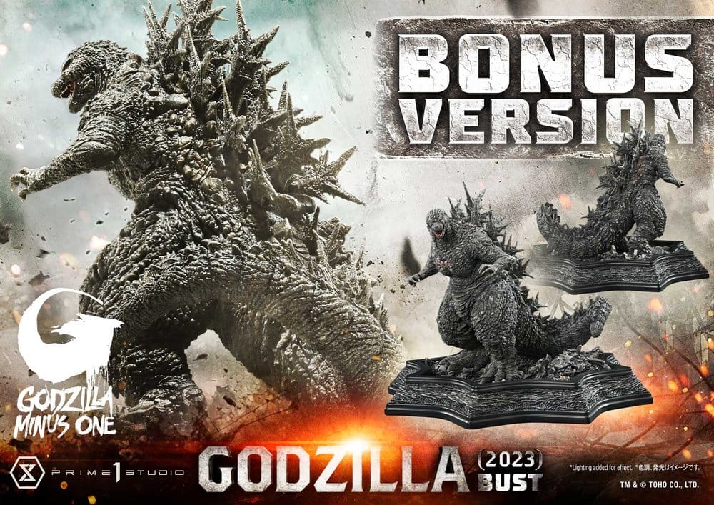 Godzilla Minus One (Film) Life Size Bust 1/1 Godzilla (2023) Bonus Ver. 87 cm P072673