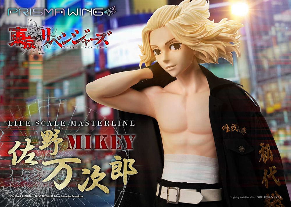 Tokyo Revengers Life Scale Masterline Series Statue Manjiro Sano 169 cm P054137