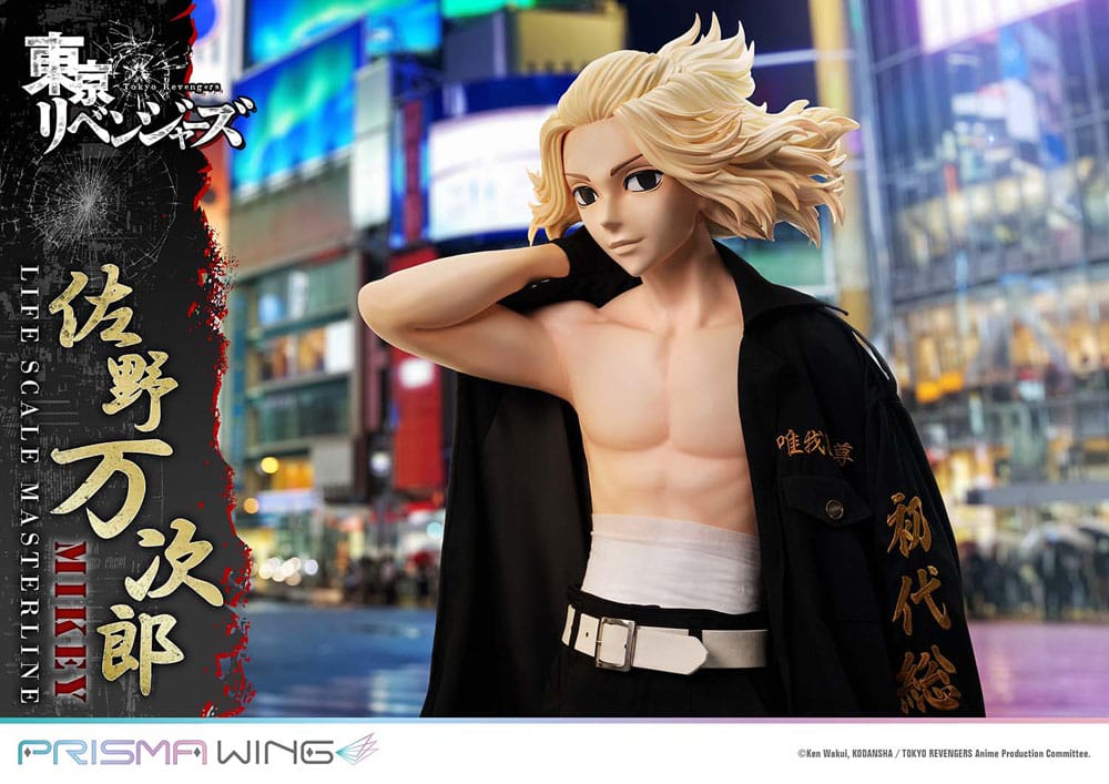 Tokyo Revengers Life Scale Masterline Series Statue Manjiro Sano 169 cm P054137