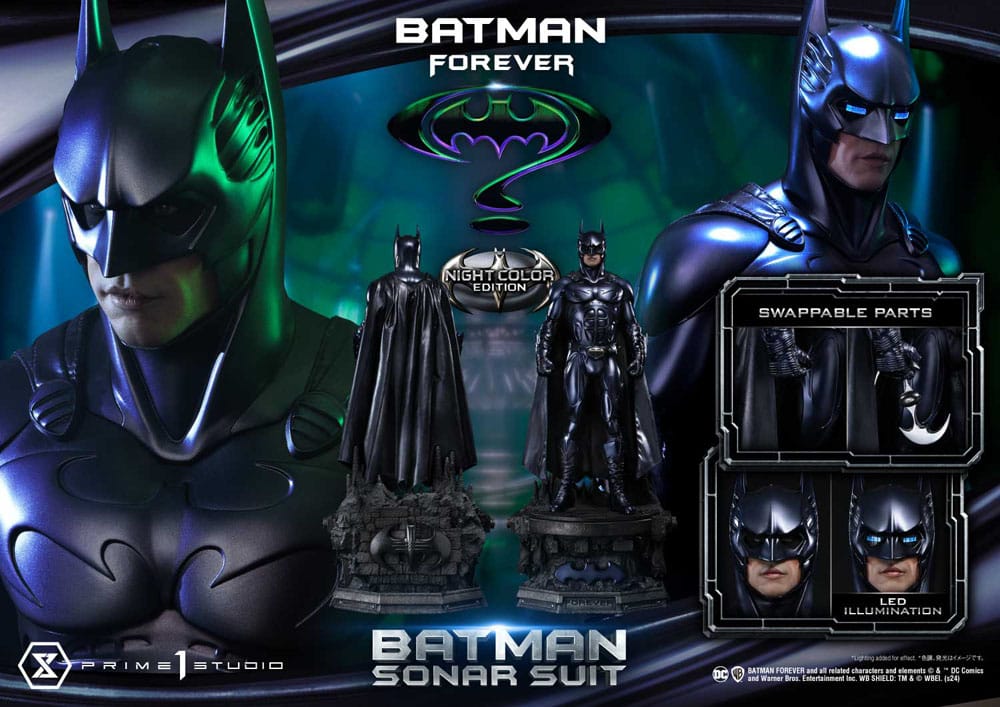 Batman Forever Museum Masterline Series Statue 1/3 Batman Sonar Suit Night Color Edition 95 cm P054143