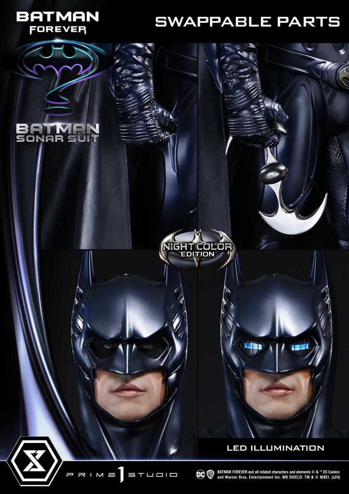 Batman Forever Museum Masterline Series Statue 1/3 Batman Sonar Suit Night Color Edition 95 cm P054143