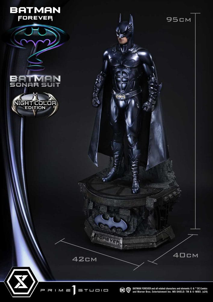 Batman Forever Museum Masterline Series Statue 1/3 Batman Sonar Suit Night Color Edition 95 cm P054143