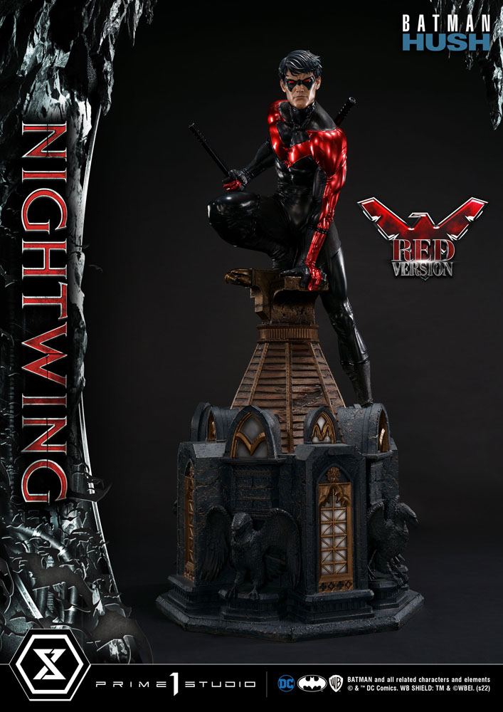 Batman Hush Statue Nightwing Red Version 87 cm P054152