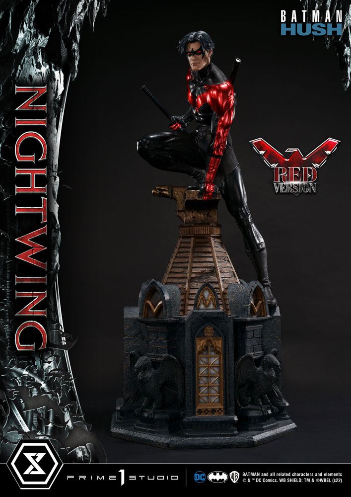 Batman Hush Statue Nightwing Red Version 87 cm P054152