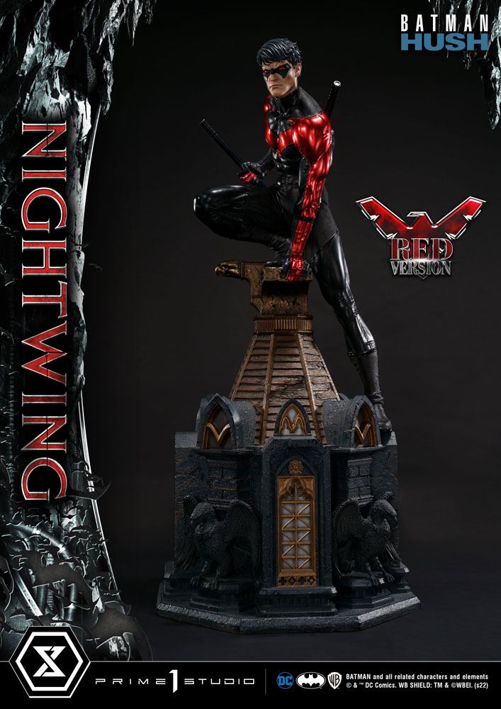 Batman Hush Statue Nightwing Red Version 87 cm P054152