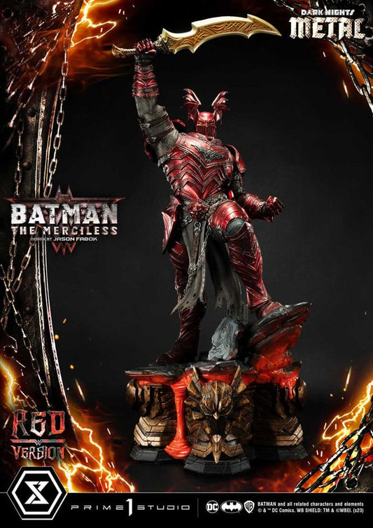Dark Nights: Death Metal Statue 1/3 The Mericless Red Version 111 cm P054154