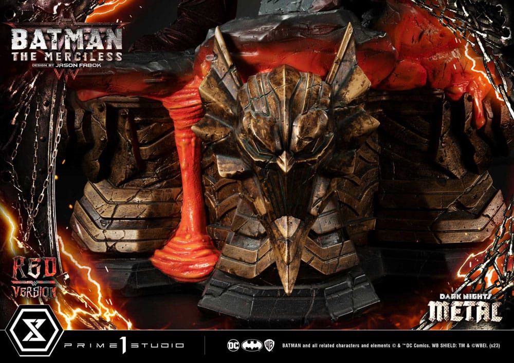 Dark Nights: Death Metal Statue 1/3 The Mericless Red Version 111 cm P054154
