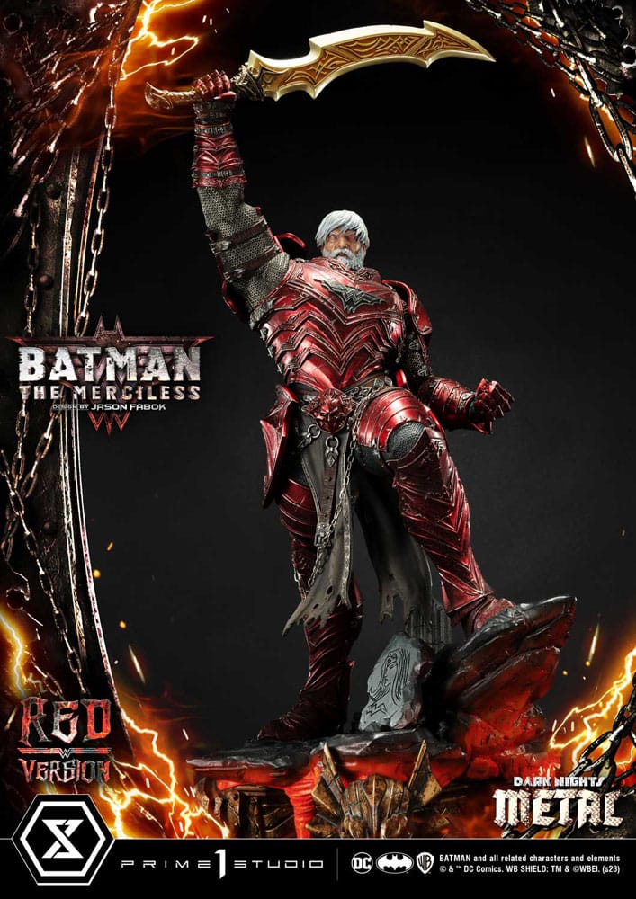 Dark Nights: Death Metal Statue 1/3 The Mericless Red Version 111 cm P054154