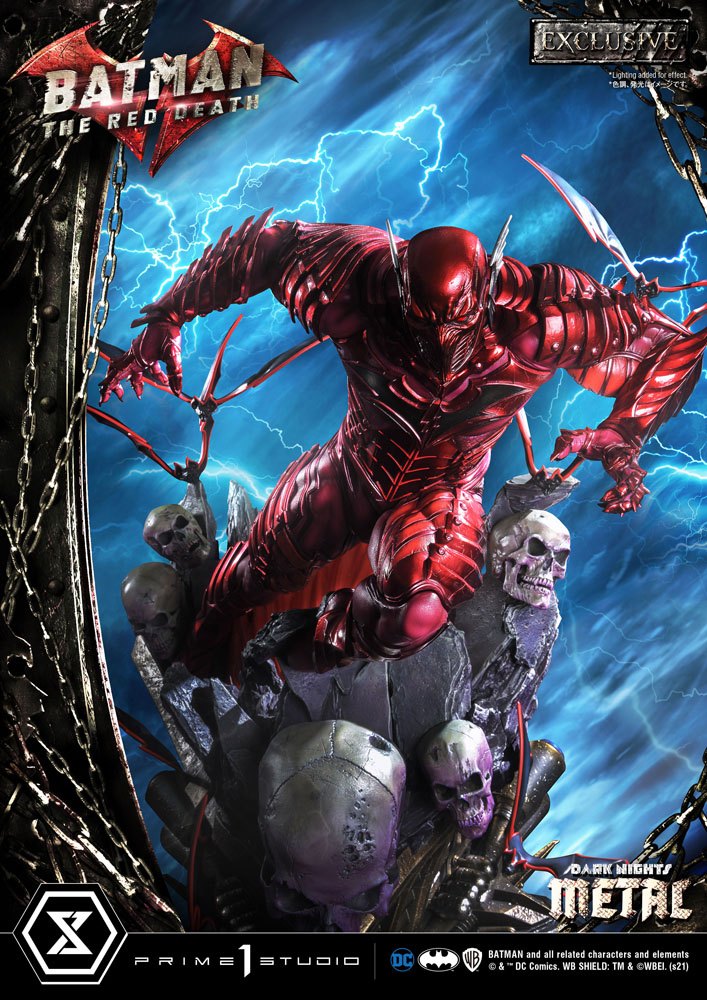 Dark Nights: Metal Statues 1/3 The Red Death & The Red Death Exclusive 75 cm Assortment (3) P054157