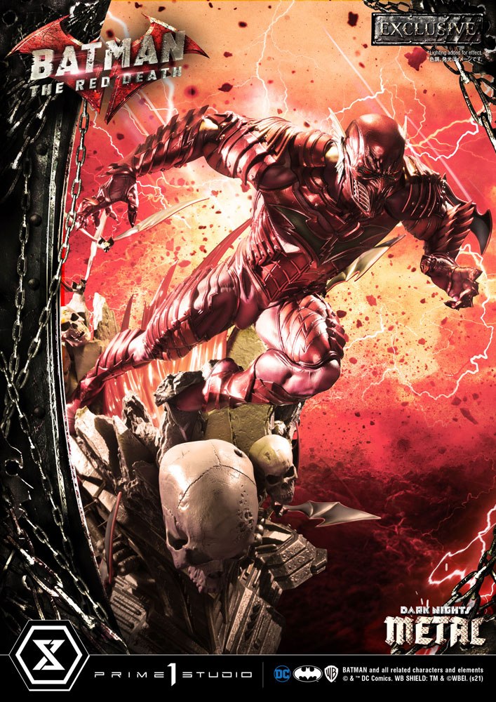 Dark Nights: Metal Statues 1/3 The Red Death & The Red Death Exclusive 75 cm Assortment (3) P054157