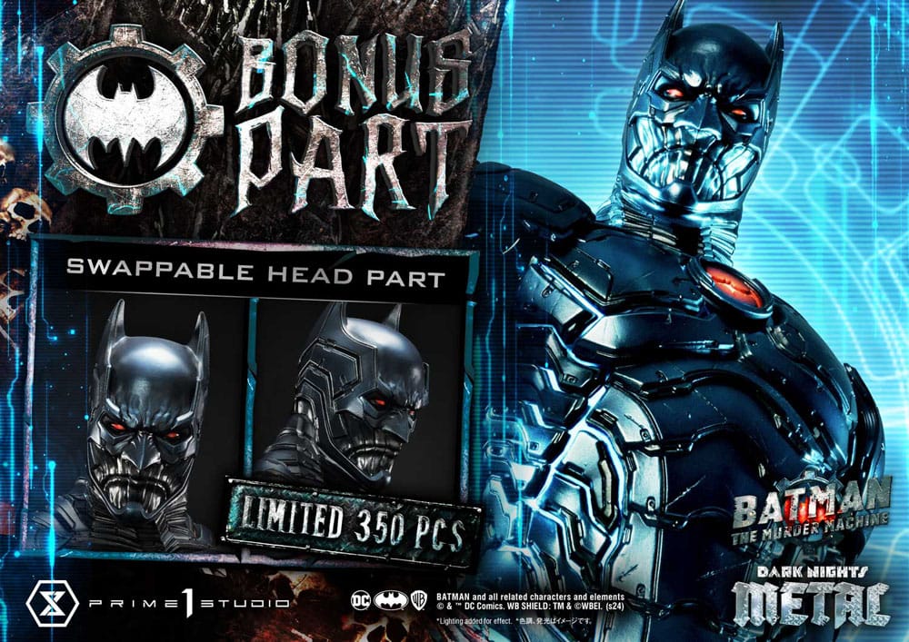 Batman: The Dark Nights Metal (Comics) Museum Masterline Series Statue 1/3 The Murder Machine Deluxe Bonus Version 85 cm P054160