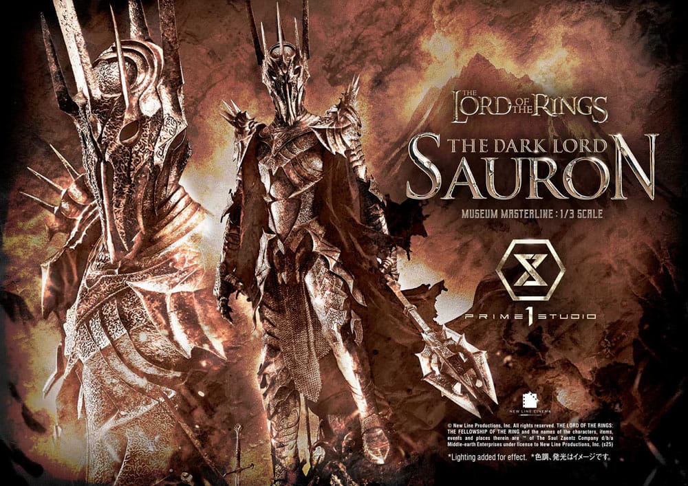 Lord of the Rings Museum Masterline Series Statue 1/3 The Dark Lord Sauron 117 cm P054164