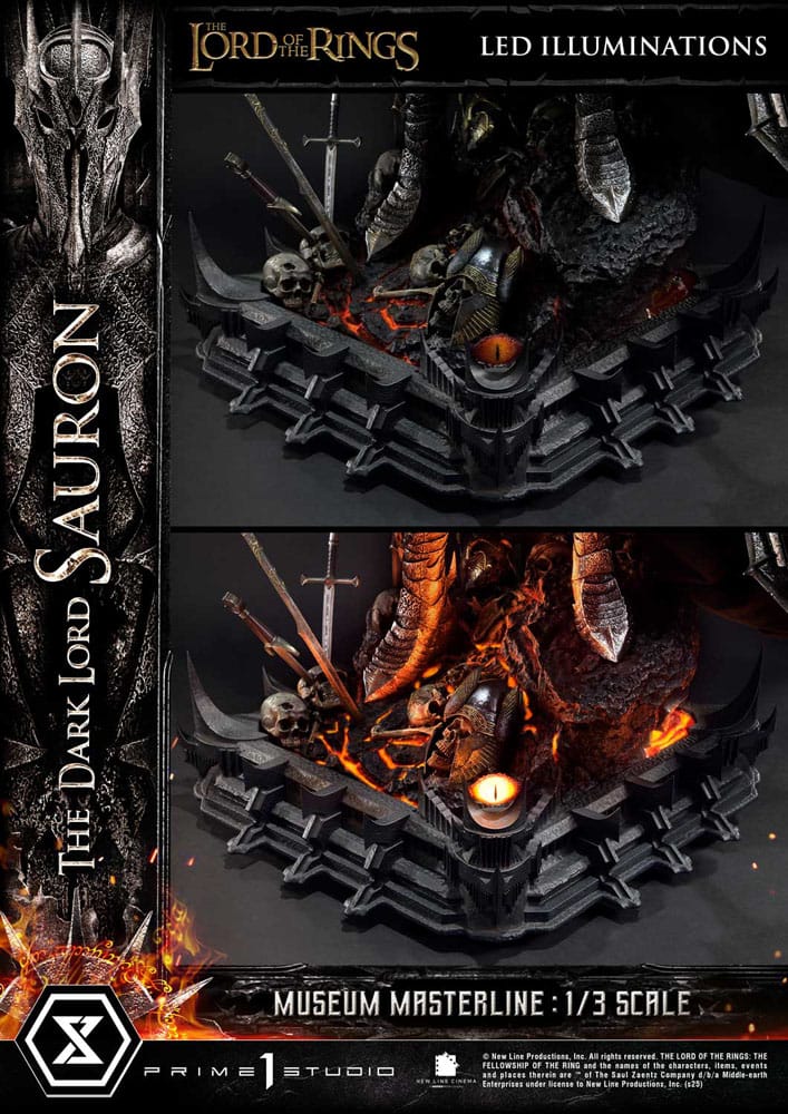 Lord of the Rings Museum Masterline Series Statue 1/3 The Dark Lord Sauron 117 cm P054164