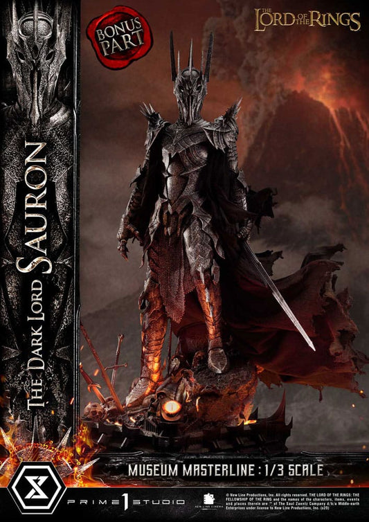 Lord of the Rings Museum Masterline Series Statue 1/3 The Dark Lord Sauron Bonus Version 117 cm P054165