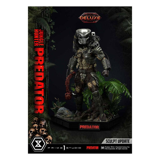 Predator Museum Masterline Statue 1/3 Jungle Hunter Predator Deluxe Bonus Version 90 cm P054167