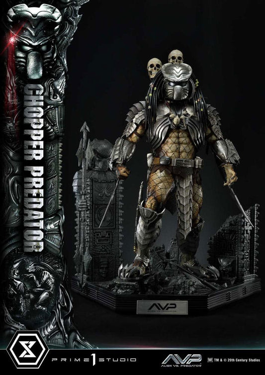 The Alien vs. Predator Museum Masterline Series Statue 1/3 Chopper Predator 103 cm P054175
