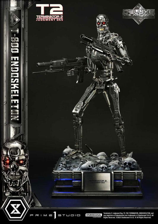 Terminator 2 Museum Masterline Series Statue 1/3 Judgment Day T800 Endoskeleton Deluxe Bonus Version 74 cm P054181