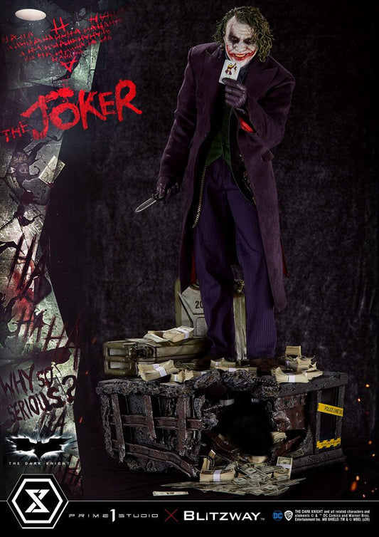 The Dark Knight Statue 1/3 The Joker Bonus Version 72 cm P054183