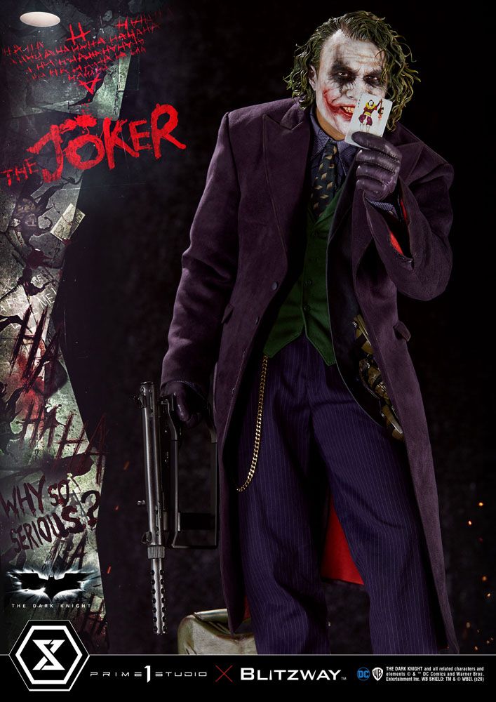 The Dark Knight Statue 1/3 The Joker Bonus Version 72 cm P054183